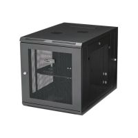 StarTech.com RK1232WALHM 12HE Wandmontage Server Rack (bis zu 84,8 cm tief, Gehäuse mit Scharnier, Netzwerkschrank, Server Schrank)