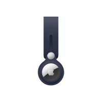 Apple Tasche für Airtag - Polyurethan - tief marineblau