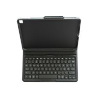 ZAGG Pro Keys - Tastatur und Foliohülle - hintergrundbeleuchtet - Bluetooth - QWERTZ - Deutsch - Schwarz/Grau Tastatur, Schwarz/Grau Gehäuse - für Apple 10.9-inch iPad Air (4. Generation, 5. Generation)