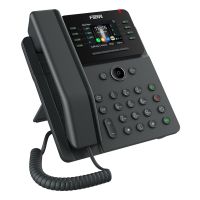 Fanvil V62W, IP-Telefon, Schwarz, Kabelgebundenes Mobilteil, SIP-Info, 12 Zeilen, 1000 Eintragungen