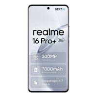 Realme 16 Pro+, 17,3 cm (6.8"), 1280 x 2800 Pixel, 12 GB, 512 GB, 200 MP, Grau