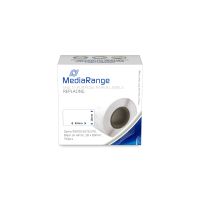 MEDIARANGE Papier - permanenter Klebstoff - Schwarz auf Weiß - 28 x 89 mm 130 Etikett(en) (1 Rolle(n)