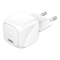 Belkin BoostCharge - Netzteil - kompakt - 30 Watt - Power Delivery 3.1 (24 pin USB-C)