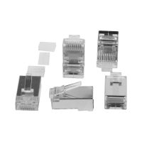 Synergy 21 S215674, RJ-45, Transparent, Männlich, Gerade, Cat6/6e/6a, S/UTP (STP)