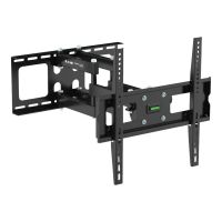 Eaton Tripp Lite Series Display TV Wall Monitor Mount Arm Swivel/Tilt 26" to 55" TVs / EA / Flat-Screens - Klammer - für Flachbildschirm - Stahl - Schwarz - Bildschirmgröße: 66.04-139.7 cm (26"-55")