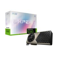 MSI GeForce RTX 5080 16GB EXPERT OC, GeForce RTX 5080, 16 GB, GDDR7, 256 Bit, 7680 x 4320 Pixel, PCI Express x16 5.0