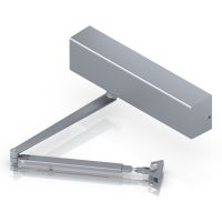 Ubiquiti UACC-DoorCloser, Universal, Aufputz-Türschließer (regelmäßiger Arm), Innentür/Außentür, Grau, 180°, Aluminium