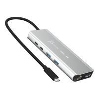 j5create JCD403-N - Dockingstation - USB-C / USB4 / Thunderbolt 3 / Thunderbolt 4