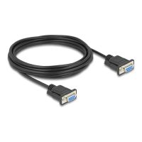 Delock Kabel seriell - DB-9 (W) zu DB-9 (W)