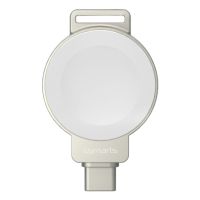 4smarts 541476, Drinnen, Draußen, USB, Kabelloses Aufladen, Braun, Silber, Weiß