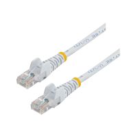 StarTech.com 0,5m Cat5e Ethernet Netzwerkkabel Snagless mit RJ45 - Cat 5e UTP Kabel - Weiß - Patch-Kabel - RJ-45 (M)