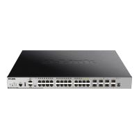 D-Link DGS 3630-28PC - Switch - L3 - managed - 20 x 10/100/1000 (PoE+)