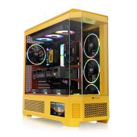Thermaltake CA-11H-00FMWN-00, Full Tower, PC, Karamell, ATX, EATX, micro ATX, Mini-ITX, SPCC, Gehärtetes Glas, Multi