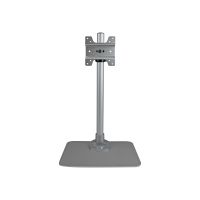 StarTech.com Monitorständer mit Kabelhalter - Höhenverstellbare Monitorhalterung für bis zu 30" LCD oder LED - Befestigungskit (Halterung für Schreibtisch, Füße, Schraubenschlüssel, Schrauben, Kabelklammer)