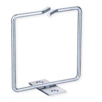 ROLINE 26.30.0017, Kabelhaken, Rack, Metall, Silber