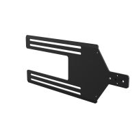 Ergonomic Solutions SpacePole Kiosk SPK511-02, Schelle, Schwarz, Metall, 38,1 cm (15"), 55,9 cm (22"), 121,9 mm