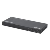 Manhattan 208406, HDMI, Micro USB Type-B, Metall, Schwarz, 1920 x 1080 (HD 1080), 3840 x 2160, 480i, 480p, 576i, 576p, 720p, 1080i, 1080p, 1600p, 2160p