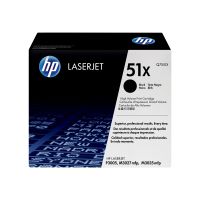 HP 51X - Hohe Ergiebigkeit - Schwarz - original - LaserJet - Tonerpatrone (Q7551X)