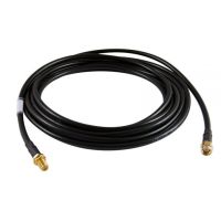 ALLNET ANT-CAB-RSMA-M-RSMA-F-50, 0,5 m, LMR-195, R-SMA, R-SMA, Schwarz