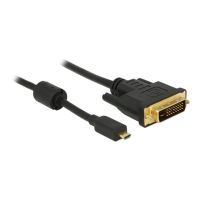 Delock Adapterkabel - Dual Link - DVI-D männlich zu 19 pin micro HDMI Type D männlich