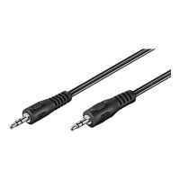 Wentronic goobay - Audiokabel - mini-phone stereo 3.5 mm männlich zu mini-phone stereo 3.5 mm männlich