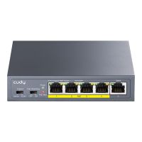 CUDY GS1005P - 2.0 - Switch - 5 x 10/100/1000 (4 PoE)