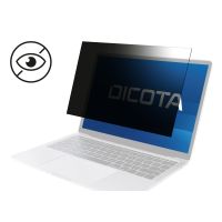 Dicota Blickschutzfilter für Notebook - seitlich montiert - 4-Wege - entfernbar - Halter/Klebepunkte - Schwarz - für Lenovo ThinkPad X1 Yoga (4th Gen)