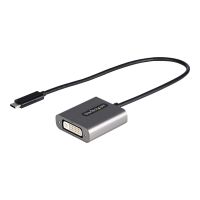 StarTech.com USB-C auf DVI Adapter - 1920x1200p - USB-C zu DVI-D - USB-C Dongle - USB Typ C auf DVI Monitoradapter - Videokonverter - Thunderbolt 3 kompatibel - 30cm Kabel (CDP2DVIEC)