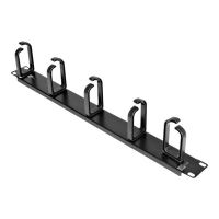 StarTech.com Server Rack Cable Management - 1U -19" Metal Rackmount Panel - Rack - Kabelführungssatz - 1U - 48.3 cm (19")