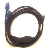 Zebra Tastaturweiche / Netzwerkkabel - PS/2 (M)