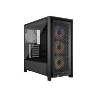 Corsair FRAME 4000D RS ARGB - Midi-Tower Gaming - E-ATX - Seitenteil mit Fenster (gehärtetes Glas)
