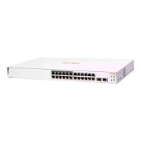 HPE Networking Instant On 1830 24G 12p Class4 PoE 2SFP 195W Switch - Switch - Smart - 12 x 10/100/1000 + 12 x 10/100/1000 (PoE+)