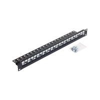 TRITON Patch Panel - 48.3 cm (19") - 24 Ports