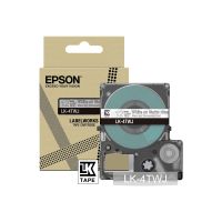 Epson LabelWorks LK-4TWJ - Weiß auf Matt-Transparent - Rolle (1,2 cm x 8 m)