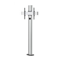 B-TECH BT8704/BS, 70 kg, 99,1 cm (39"), 190,5 cm (75"), 672 x 400 mm, Schwarz, Silber