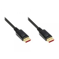 Good Connections 4814-005S, 0,5 m, DisplayPort, DisplayPort, Männlich, Männlich, Schwarz