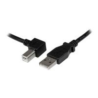 StarTech.com 3m USB 2.0 A auf B Kabel links gewinkelt - St/St - USB Druckerkabel - USB-Kabel - USB Typ B (M)