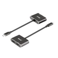 Club 3D MST Hub USB3.2 Gen2 Typ-C(DP Alt-Mode) auf DisplayPort + HDMI 4K60Hz St./B.