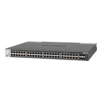 Netgear M4300-48X - Switch - L3 - managed - 48 x 10 Gigabit Ethernet + 4 x 10 Gigabit SFP+, gemeinsam genutzt