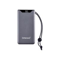Intenso F10000 - Powerbank - 10000 mAh - 20 Watt - 3 A - QC 3.0, Power Delivery 3.0 + PPS - 2 Ausgabeanschlussstellen (24 pin USB-C, USB Typ A)