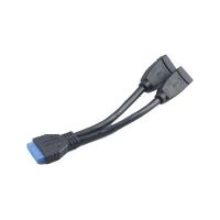 Akasa USB3.0 internal adapter cable - Interner und externer USB-Adapter - 19-poliger USB 3.0 Kopf (W)