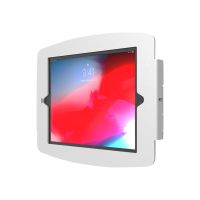 Compulocks iPad 10.2" Space Enclosure Wall Mount - Gehäuse - für Tablett - verriegelbar - hochwertiges Aluminium - weiß - Bildschirmgröße: 25.9 cm (10.2")