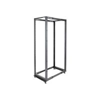 StarTech.com Open Frame Rack 42HE - 4 Pfosten Serverschrank - 58 cm - 104 cm tiefenverstellbar mit Rollen / Nivellierfüße und Kabelverwaltung (4POSTRACK42)