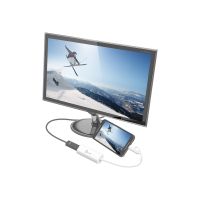 j5create JUA165C - Adapterkabel - 24 pin USB-C, 5-poliger USB Typ B männlich zu HDMI weiblich