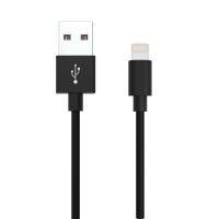 Ansmann 1700-0079, 2 m, Lightning, USB A, Männlich, Männlich, Schwarz