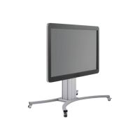 Hagor Mobile-Lift Pro - Aufstellung - für Flachbildschirm - Aluminium - Silber - Bildschirmgröße: 107-208 cm (42"-82")