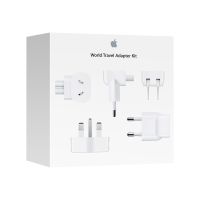 Apple World Travel Adapter Kit - Netzanschlussadapter-Kit - für MacBook; MacBook Air (Ende 2018, Mitte 2019)