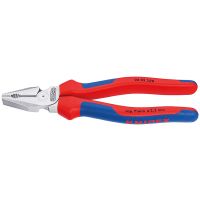 KNIPEX 02 05 200, Prüfzange, 2,5 cm, Stahl, Kunststoff, Blau, Rot, 20 cm