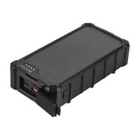 SANDBERG Active CampLED - Solar-Powerbank - 20000 mAh - 74 Wh - 20 Watt - 3 A - PD/PPS - 3 Ausgabeanschlussstellen (2 x USB-C, USB)