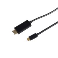 ShiverPeaks 10-56185, 1,8 m, HDMI Typ A (Standard), USB Typ-C, Männlich, Männlich, Gerade